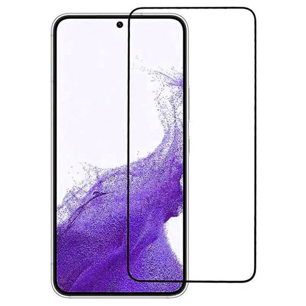 Tempered Glass DeTech, for Samsung Galaxy S23, 3D Full glue, 0.3mm, Black - 52746