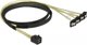 Delock DELOCK SAS-Καλώδιο MiniSAS HD SFF-8643 > 4xSATA 7Pin γωνιακό 1.0m