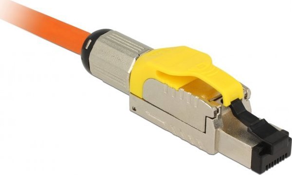 Delock DELOCK RJ45 wtyk konfekcjonowany Cat6A Metall wykonczzony