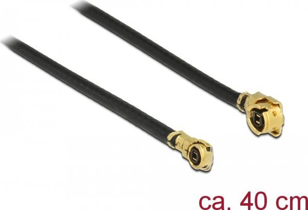 Delock Καλώδιο Κεραίας MHF I σε MHF 4L 1.13, 40cm - Αντάπτορας RF Υψηλής Συχνότητας