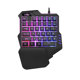 Gaming Πληκτρολόγιο No brand G92, One handed, Μαύρο - 6128