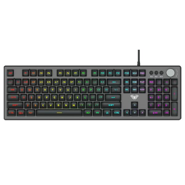 Gaming Πληκτρολόγιο Aula F2028, Γκρί - 6136