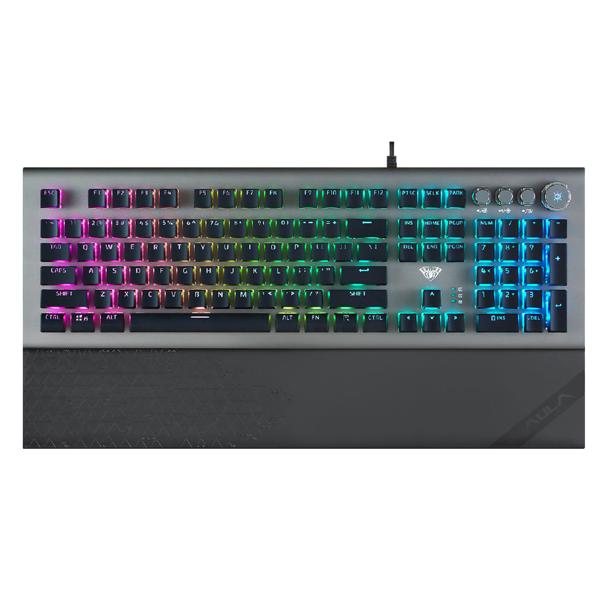 Mechanical Gaming Πληκτρολόγιο Aula L2098, Μαυρο - 6145