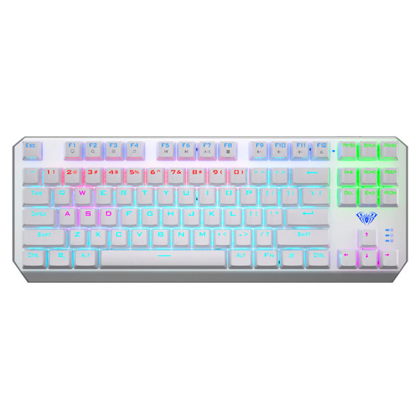 Mechanical Gaming Πληκτρολόγιο Aula F3087, Λευκο - 6146