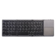 Πληκτρολόγιο No brand B033, Touchpad, Foldable, Bluetooth, Μαυρο - 6177