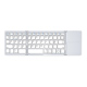 Πληκτρολόγιο No brand B033, Touchpad, Foldable, Bluetooth, Λευκο - 6178