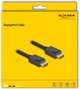 DeLOCK 81175 kabel DisplayPort 1,8 m Czarny
