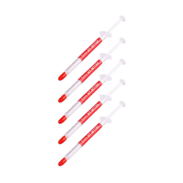 Thermal grease No Brand HT-WT160, 1g, 5 pcs, White - 63058