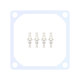 Silencer pad No brand, Anti-Shock, For 120mm fan - 63070