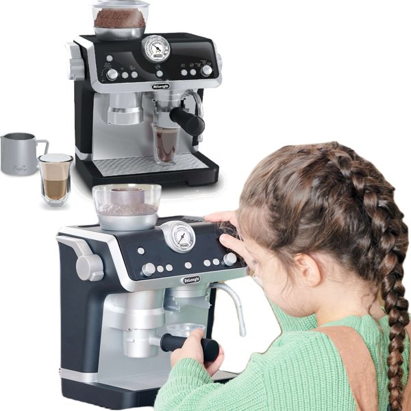 DeLonghi Almarina Μηχανή καφέ DeLonghi για τον μικρό barista με αφρογαλιέρα Casdon