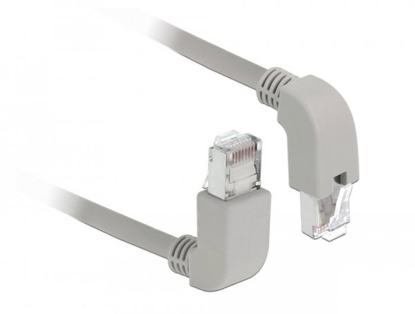 Delock kabel sieciowy Szary 2 m Cat6a S/FTP (S-STP)