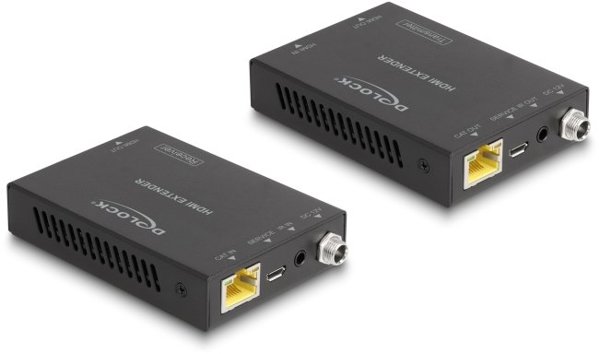 DELOCK HDMI Extender Set über Cat.6 Kabel 4K 60 Hz 50 m