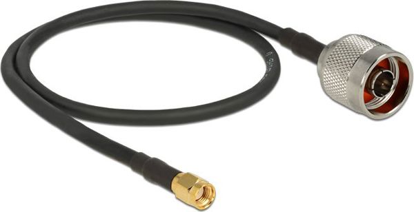 Delock Kabel antenowy N -> RP-SMA CFD200, 0.5m (88937)