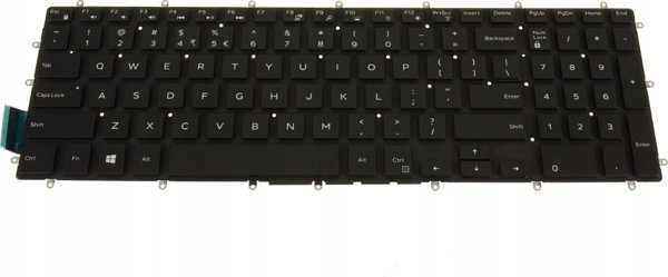 Dell Ενσύρματο Πληκτρολόγιο 101 US-INTL M16NXC-UBS, Μαύρο