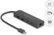 DELOCK 10 Gbps USB Hub mit 2,5 Gigabit LAN Port und PD 85 W