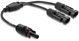 DELOCK DL4 Solar Splitter Kabel 2xST > 1xBU 30cm schwarz