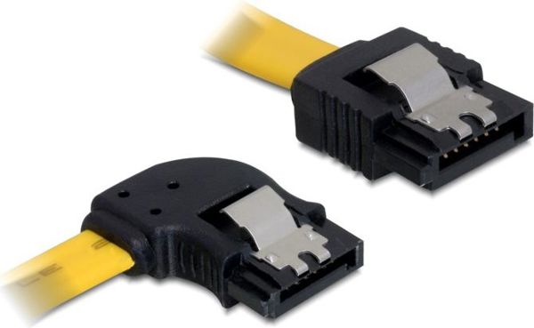 Delock SATA - SATA, 0.3m, Zolty (82492)