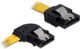 Delock SATA - SATA, 0.3m, Zolty (82492)
