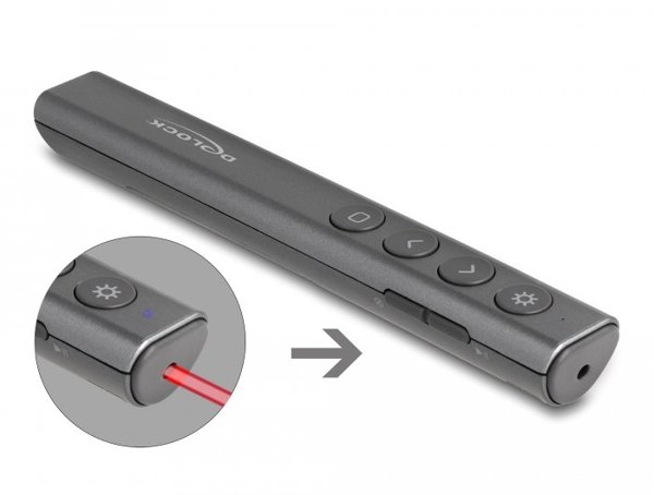 Delock USB Laser Presenter anthrazit