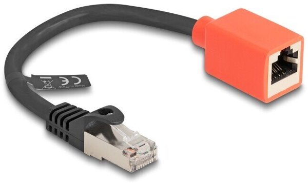 Προστατευτικός αντάπτορας DeLOCK RJ45 Cat.6A S/FTP 20 cm αποσπώμενος