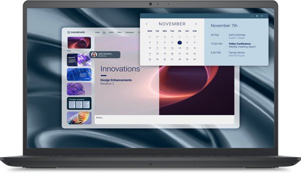 DELL NTB Pro 15 Essential PV15255/AMD R5 7520U/8GB/512SSD/15.6" FHD/AMD Radeon 610M/65W/WLAN/Backlit Kb/W11P/3Y PS NBD