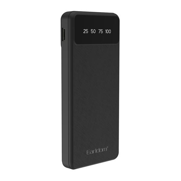 Φορητός Φορτιστής Earldom ET-PB46, 10000mAh, Μαυρο - 87060