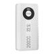 Φορητός Φορτιστής Yookie YO12, 20000mAh, Λευκο - 87061