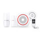 Smart alarm system No brand PST-H3, 5in1, Wi-Fi, Tuya Smart, White - 91011