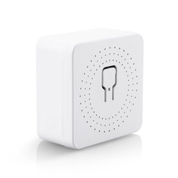 Smart switch No brand PST-AP-SMT, 1 Channel, 220V, 16A, Wi-Fi, Tuya Smart, White - 91021