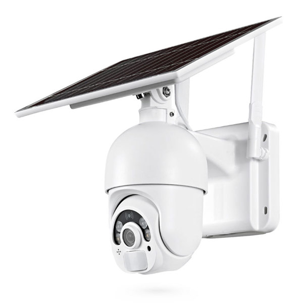 Smart security camera No brand PST-S20-WiFi, 2.0Mp, PTZ, Solar panel, Outdoor, Wi-Fi, Tuya Smart, White - 91033