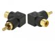 DeLOCK 66168, RCA, RCA, Black