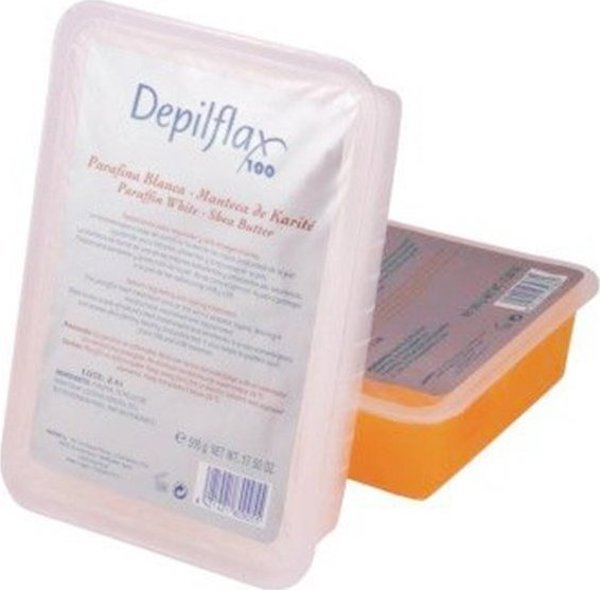 Depilflax Λευκή Παραφίνη με Βούτυρο Shea για Ενυδάτωση, 500g