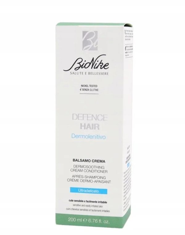 Depot BioNike, Defense Hair Dermosoothing, Hair Cream Conditioner, Cleansing & Hydrating, 200 ml Unisex