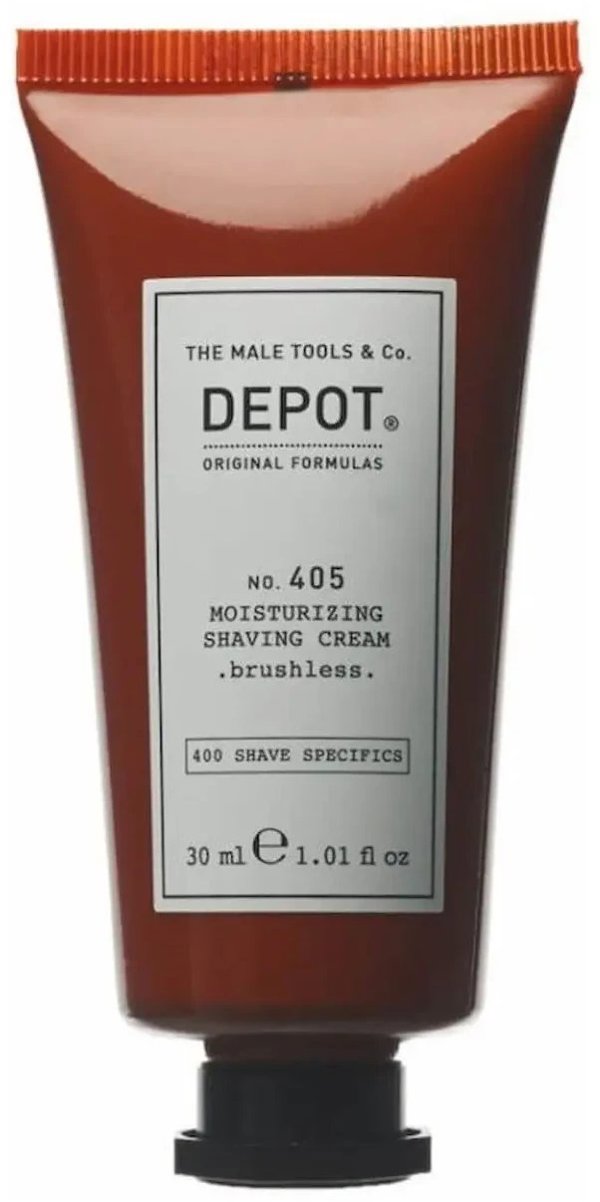 Depot, 400 Ειδικά Προϊόντα Ξυρίσματος No. 405, Αλλαντοΐνη, Ενυδατική, Κρέμα Ξυρίσματος, 30 ml Για Άνδρες