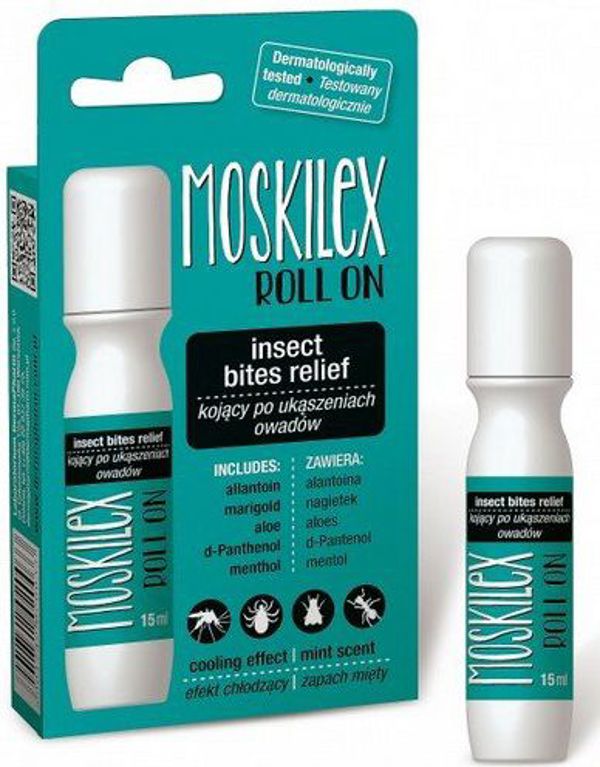 Dermo Pharma Moskilex Roll On 15ml Καταπραϋντικό μετά από τσιμπήματα εντόμων