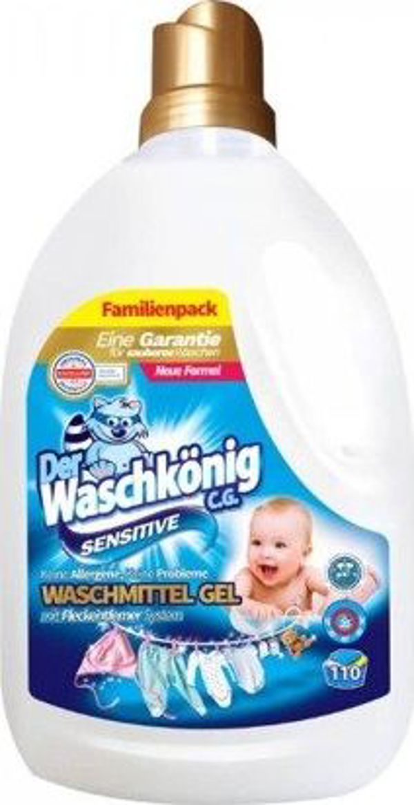 Der Waschknig Τζελ για πλύσιμο Waschkonig Sensitive 3,305L καθολικό