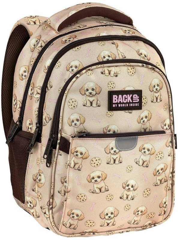 Σχολικό Σακίδιο Πλάτης Derform Backup 8P35, 3 Θήκες, 27x39x20cm