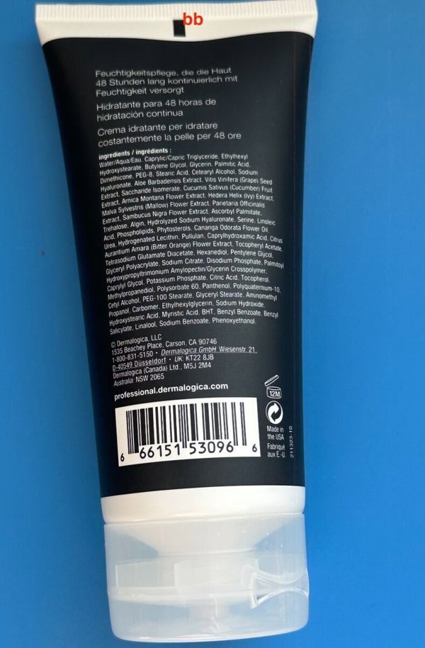 Dermalogica, Pro, Cucumber, Moisturizing, Cream, For Face, 177 ml Unisex