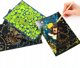 Derform Σετ Ξύστρα & Μπλοκ Ζωγραφικής Magic Scratch 180x260mm, 5 Φύλλα, Φωσφορίζει στο Σκοτάδι