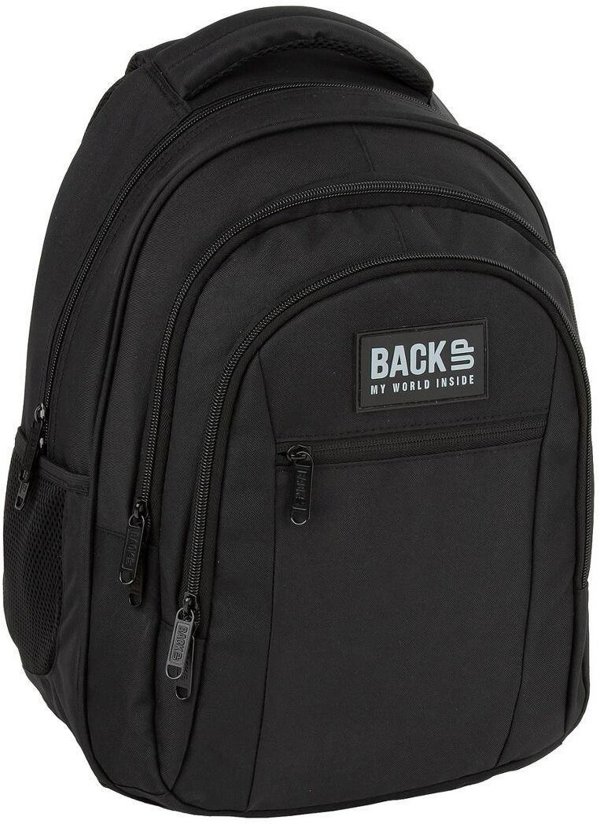 Derform Σχολικό Σακίδιο Πλάτης Backup 30x42x20cm, 3 Θήκες, 3 Τσέπες, Πολυλειτουργικό για Μαθητές