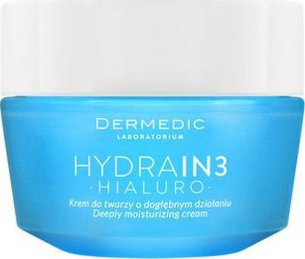 Dermedic Hydrain 3 Hialuro Ενυδατική Κρέμα Προσώπου 50g