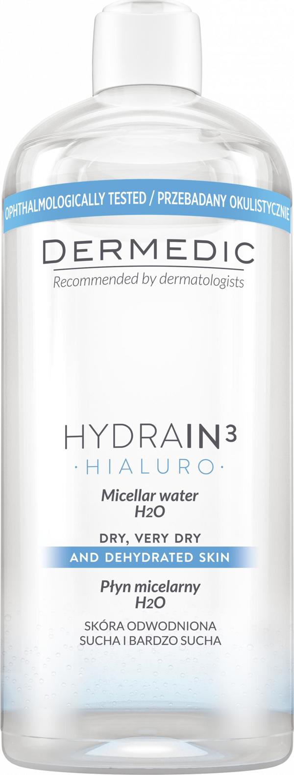 Dermedic DERMEDIC HYDRAIN 3 HIALURO Μισελάριο νερό H2O 500 ml