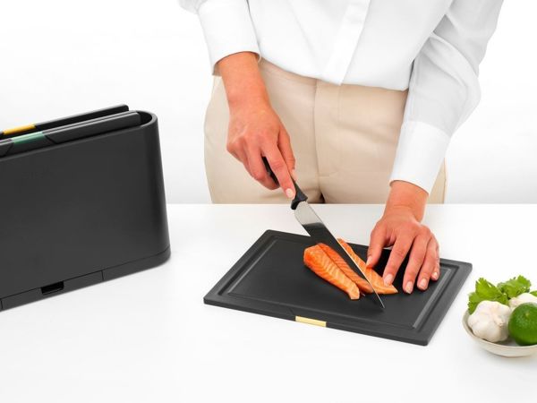 Deska do krojenia Brabantia TASTY+ Chopping Boards Set of 4 Dark Grey [outlet]