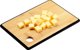 Kesper Δίσκος Κοπής από Μπαμπού με Λαβή Μαύρος 40cm x 30cm