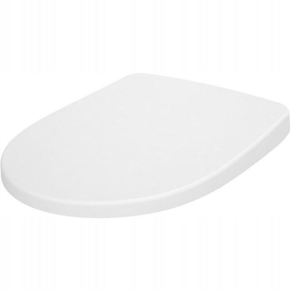 Deska sedesowa Cersanit CERSANIA SLIM WRAP duroplastowa, antybakteryjna, wolnoopadająca z funkcją łatwego wypinania jednym przyciskiem (K98-0241) [outlet]