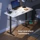 DESK FRAME MOTORISED/BLACK CDF222E-B ONKRON