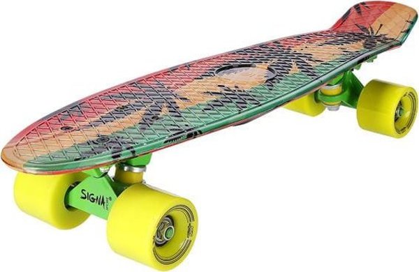 Nils Extreme PENNYBOARD ART REGGAE SIGNA skateboard