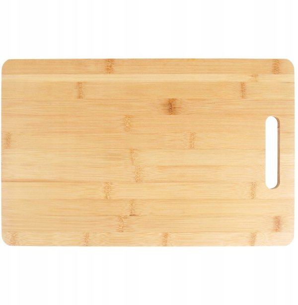 Vilde Ξύλινη Επιφάνεια Κοπής Μπαμπού 40x25cm με Λαβή