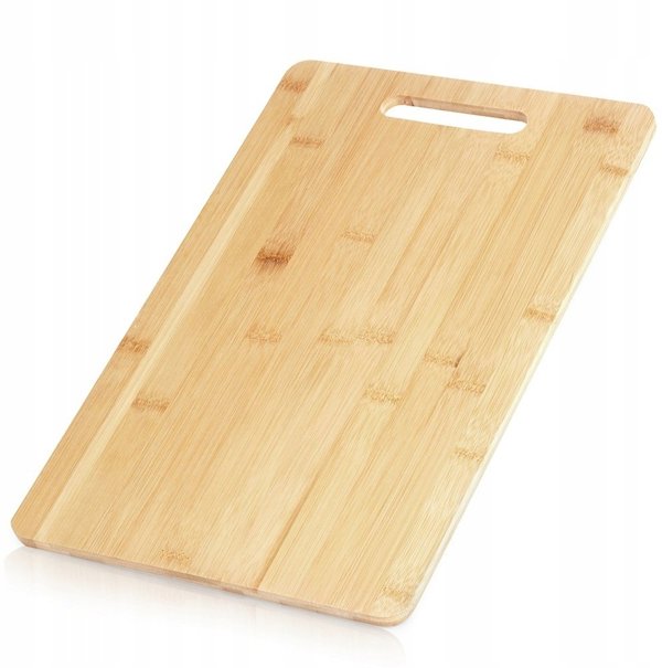 Vilde Ξύλινη Επιφάνεια Κοπής Μπαμπού 40x25cm με Λαβή