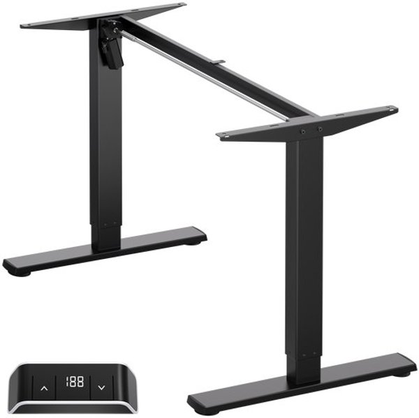 DESK FRAME MOTORISED/BLACK WDF221E-B ONKRON